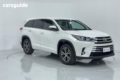 White 2017 Toyota Kluger Wagon Gx (4X2)