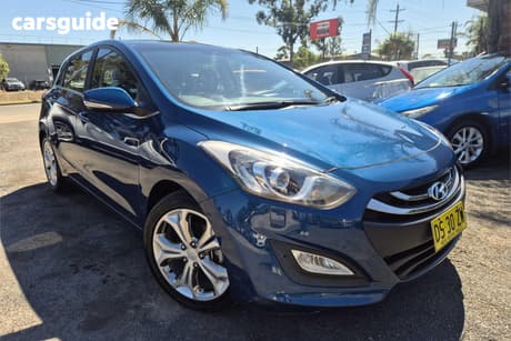 Blue 2013 Hyundai I30 Hatchback Premium