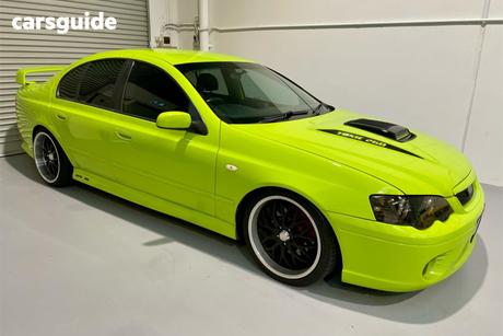 Green 2006 Ford Falcon Sedan Xr8