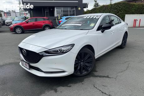 White 2024 Mazda 6 Sedan G35 Gt Sp