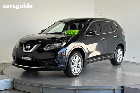 Black 2017 Nissan X-Trail Wagon St (Fwd)