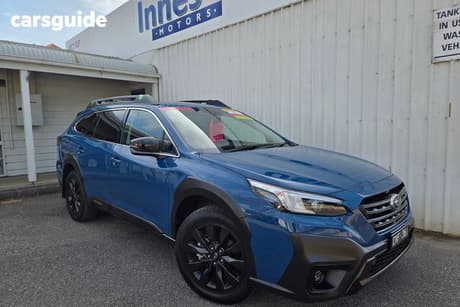 Blue 2023 Subaru Outback Wagon Awd Touring Xt