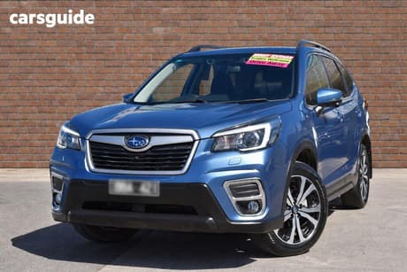 Blue 2018 Subaru Forester Wagon 2.5I Premium (Awd)