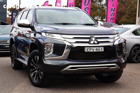 Grey 2021 Mitsubishi Pajero Sport Wagon Gls (2Wd) 7 Seat