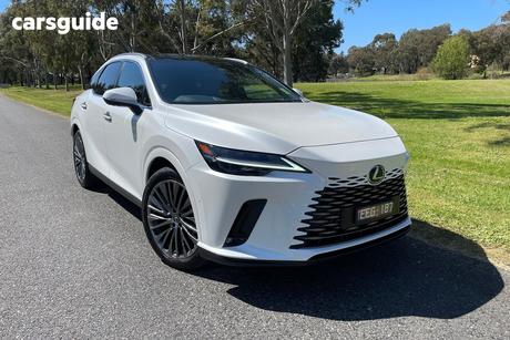 White 2026 Lexus Rx450H+ Wagon Luxury Awd Phev