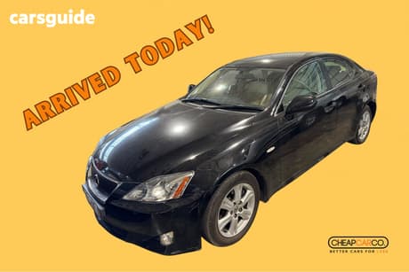 Black 2008 Lexus IS250 Sedan X