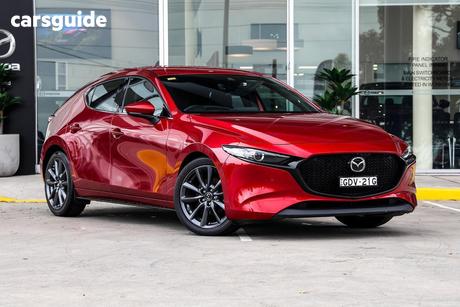Red 2021 Mazda 3 Hatchback G25 Gt