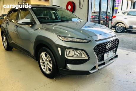 Silver 2017 Hyundai Kona Wagon Active Awd