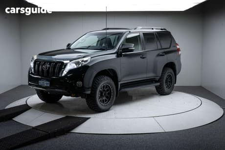 Black 2015 Toyota Landcruiser Prado Wagon Gxl (4X4)
