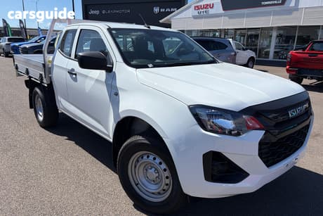 White 2026 Isuzu D-MAX Space Cab Chassis Sx (4X2) High-Ride