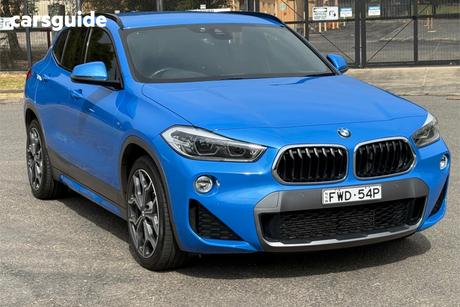 Blue 2019 BMW X2 Wagon Sdrive20I M Sport