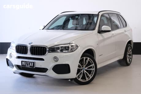White 2017 BMW X5 Wagon Sdrive 25D