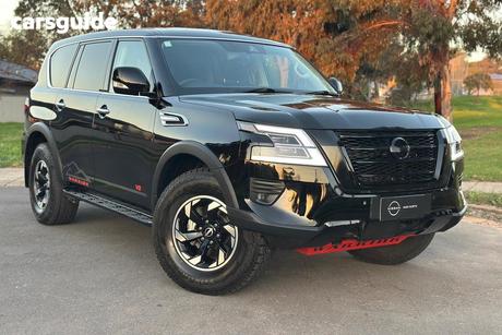 Black 2024 Nissan Patrol Wagon Ti (4X4)