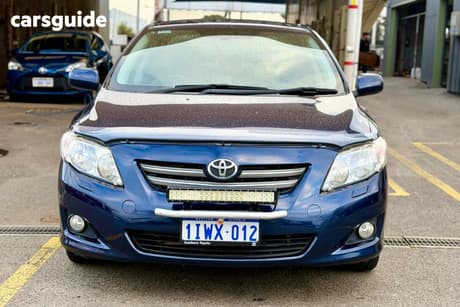 Blue 2008 Toyota Corolla Sedan Ultima