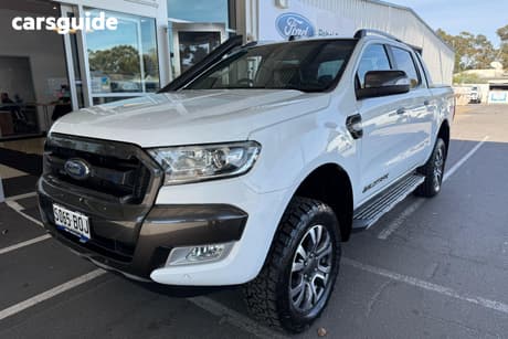 White 2016 Ford Ranger Dual Cab Pick-up Wildtrak 3.2 (4X4)