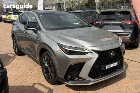Silver 2022 Lexus NX350 Wagon F Sport Awd