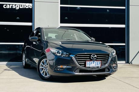 Grey 2018 Mazda 3 Hatchback Maxx Sport (5Yr)