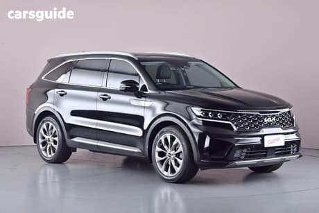Black 2022 Kia Sorento Wagon Gt-Line 7 Seat