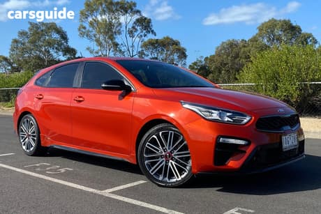 Orange 2019 Kia Cerato Hatchback Gt Safety Pack