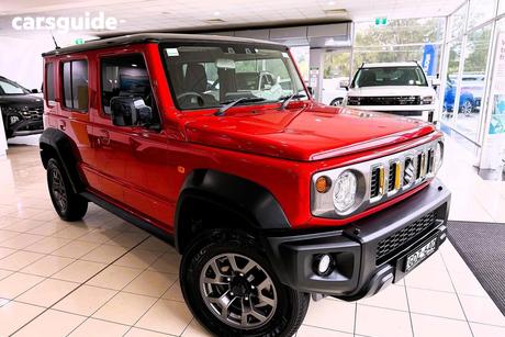 Red 2023 Suzuki Jimny Wagon Xl