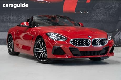 Red 2020 BMW Z4 Roadster Sdrive 20I M-Sport