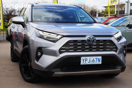 Silver 2021 Toyota RAV4 Wagon Cruiser (Awd) Hybrid