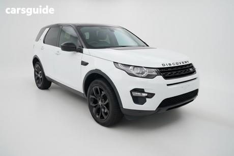 White 2015 Land Rover Discovery Sport Wagon Si4 Se