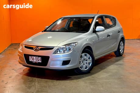 Silver 2009 Hyundai I30 Hatchback Sx