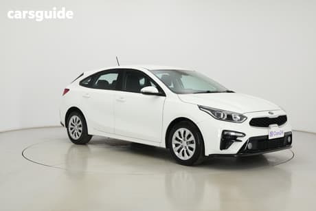 White 2020 Kia Cerato Hatchback S