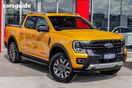 Orange 2025 Ford Ranger Double Cab Pick Up Phev Wildtrak (4X4)