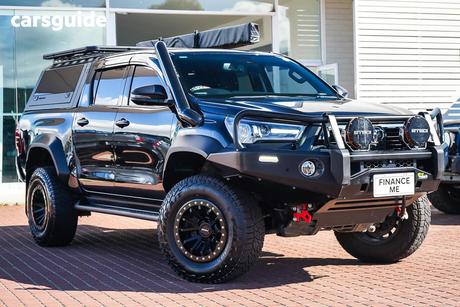Black 2023 Toyota Hilux Double Cab Pick Up Rogue (4X4)