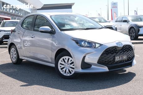 Silver 2025 Toyota Yaris Hatchback Ascent Sport Hybrid