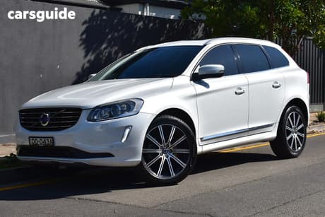 White 2015 Volvo XC60 Wagon T5 Luxury