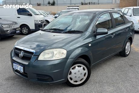 Green 2009 Holden Barina Sedan