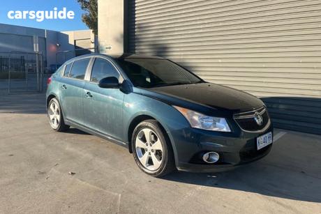 Blue 2013 Holden Cruze Hatchback Equipe