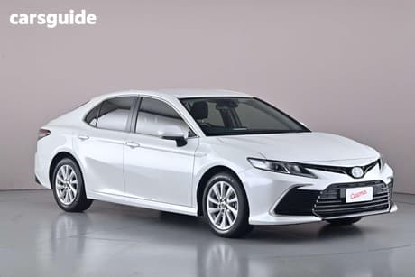 White 2022 Toyota Camry Sedan Ascent Hybrid