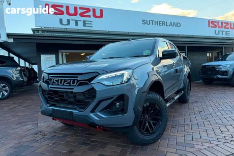 Grey 2026 Isuzu D-MAX Crew Cab Utility Blade (4X4)