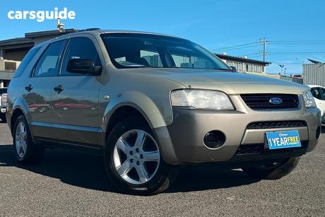 Gold 2007 Ford Territory Wagon Ts (Rwd)