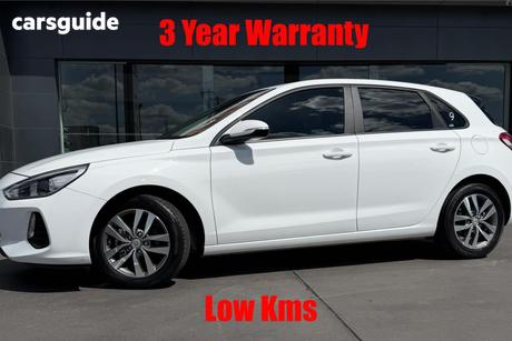 White 2019 Hyundai I30 Hatchback Active