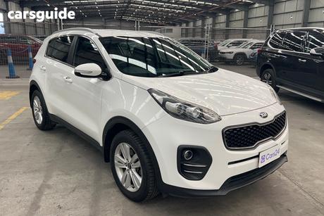 White 2018 Kia Sportage Wagon Si (Fwd)