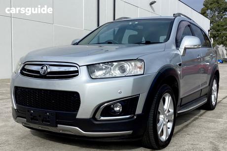 Silver 2015 Holden Captiva Wagon 7 Ltz (4X4)
