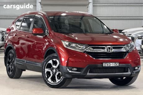 Red 2017 Honda CR-V Wagon Vti-S (Awd)