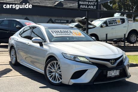 Silver 2018 Toyota Camry Sedan Sl V6