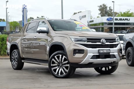 Beige 2024 Volkswagen Amarok Dual Cab Utility Aventura Tsi452 4Motion