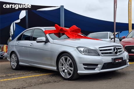 Silver 2013 Mercedes-Benz C250 Sedan Cdi Avantgarde Be