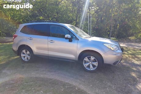Silver 2013 Subaru Forester Wagon 2.5I-L