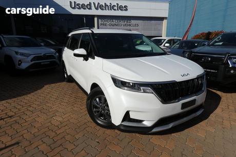 White 2021 Kia Carnival Wagon S