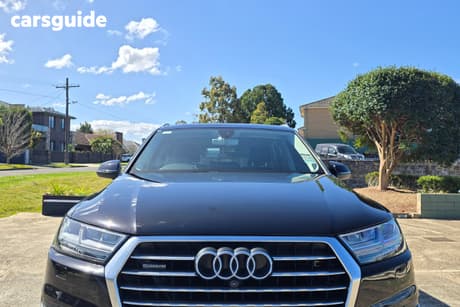 Black 2016 Audi Q7 Wagon 3.0 Tdi Quattro
