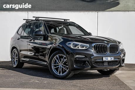 Black 2018 BMW X3 Wagon Xdrive 30D