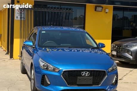 Blue 2017 Hyundai I30 Hatchback Active
